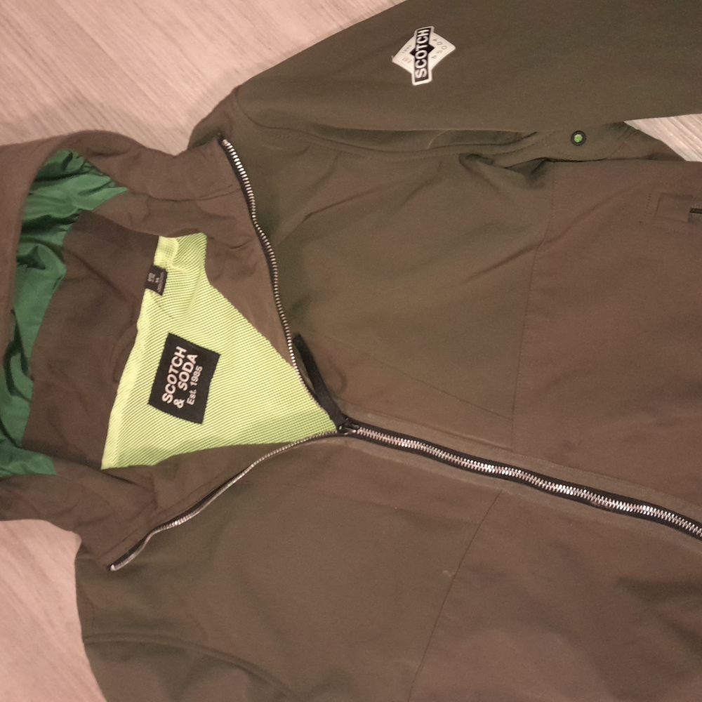 Scotch & Soda Olive Green Jacket